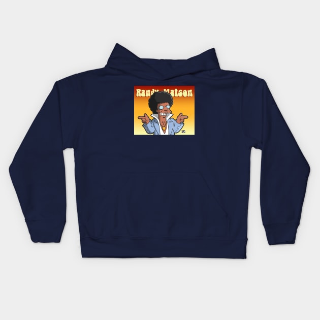 Randy Watson Disco Stu Kids Hoodie by GarryDeanArt